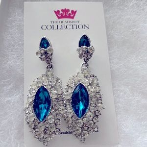 Teal Turquoise Earrings